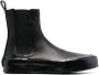Jil Sander panelled leather ankle boots Black - Thumbnail 1