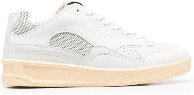 Jil Sander panelled low-top sneakers White
