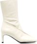 Jil Sander pointed leather ankle boots Neutrals - Thumbnail 1