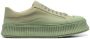 Jil Sander rubber-toecap ribbed-detail sneakers Green - Thumbnail 1