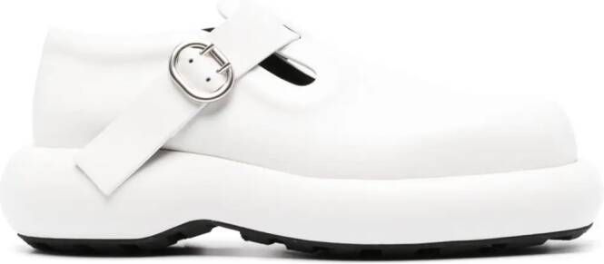 Jil Sander Scarpe leather loafers White