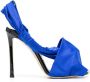 Jimmy Choo 115mm heeled leather sandals Blue - Thumbnail 1