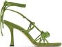 Jimmy Choo 90mm Jemma strappy sandals Green - Thumbnail 1