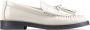 Jimmy Choo Addie pearl-embellished leather loafers White - Thumbnail 1