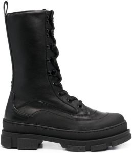 Jimmy Choo Aldea lace-up boots Black