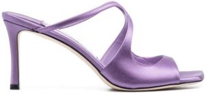 Jimmy Choo Anise 80mm mules Purple