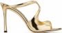 Jimmy Choo Anise 95mm heeled sandals Gold - Thumbnail 1
