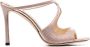 Jimmy Choo Anise 95mm leather mules Pink - Thumbnail 1