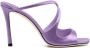 Jimmy Choo Anise 95mm square sandals Purple - Thumbnail 1