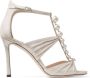 Jimmy Choo Aura 95mm stiletto sandals Neutrals - Thumbnail 1