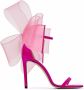 Jimmy Choo Aveline 100 asymmetric sandals Pink - Thumbnail 1