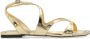 Jimmy Choo Ayla metallic sandals Gold - Thumbnail 1