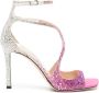Jimmy Choo Azia 95mm crystal-embellished sandals Pink - Thumbnail 1