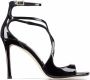 Jimmy Choo Azia 95mm square-toe sandals Black - Thumbnail 1