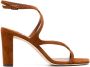 Jimmy Choo Azie 80mm suede sandals Brown - Thumbnail 1