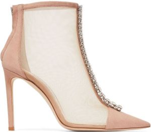 Jimmy Choo Bing 100mm ankle boots Pink