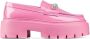 Jimmy Choo Bryer crystal leather loafers Pink - Thumbnail 1