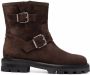 Jimmy Choo buckle-fastened ankle boots Brown - Thumbnail 1