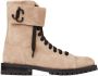 Jimmy Choo Ceirus ankle lace-up fastening boots Neutrals - Thumbnail 1