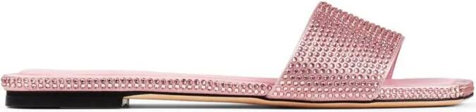 Jimmy Choo Clovis flat sandals Pink