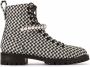 Jimmy Choo Cruz combat boots White - Thumbnail 1