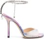 Jimmy Choo crystal-embellished 110mm stiletto sandals Pink - Thumbnail 1
