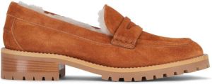 Jimmy Choo Deanna 30mm loafers Brown