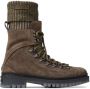 Jimmy Choo Devin suede cargo boots Brown - Thumbnail 1