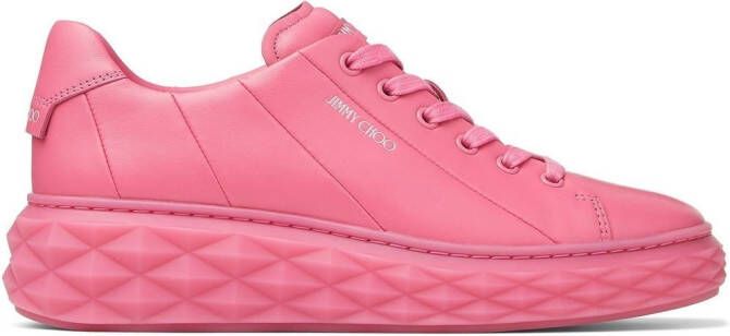 Jimmy Choo Diamond Light Maxi F sneakers Pink