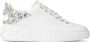 Jimmy Choo Diamond Maxi crystal-embellished sneakers White - Thumbnail 1