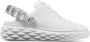 Jimmy Choo Diamond Maxi Sling slippers White - Thumbnail 1