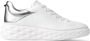 Jimmy Choo Diamond Maxi F II leather sneakers White - Thumbnail 1