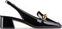 Jimmy Choo Diamond Tilda 45mm slingback loafers Black - Thumbnail 1