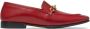 Jimmy Choo Diamond Tilda leather loafers Red - Thumbnail 1