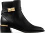 Jimmy Choo Diantha 45mm leather ankle boots Black - Thumbnail 1