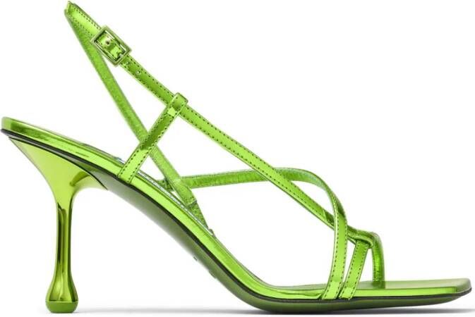 Jimmy Choo Etana 80mm sandals Green