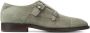 Jimmy Choo Finnion suede monk shoes Green - Thumbnail 1