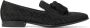 Jimmy Choo Foxley crystal-embellished suede slippers Black - Thumbnail 1