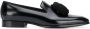 Jimmy Choo Foxley tassel-detail leather loafers Black - Thumbnail 1