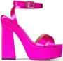 Jimmy Choo Gaia 140mm platform sandals Pink - Thumbnail 1