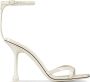 Jimmy Choo Ixia 95mm patent leather sandals White - Thumbnail 1