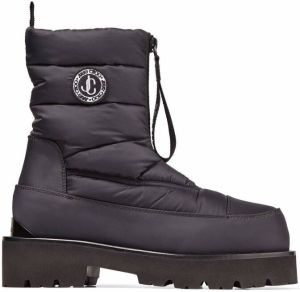 Jimmy Choo Kai padded boots Black