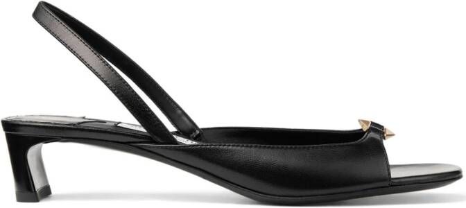 Jimmy Choo Lev 35mm slingback sandals Black
