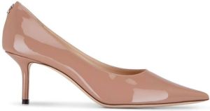 Jimmy Choo Love 60mm pointed pumps Pink