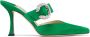 Jimmy Choo Marta 90mm sandals Green - Thumbnail 1
