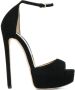 Jimmy Choo Max 150mm platform sandals Black - Thumbnail 1