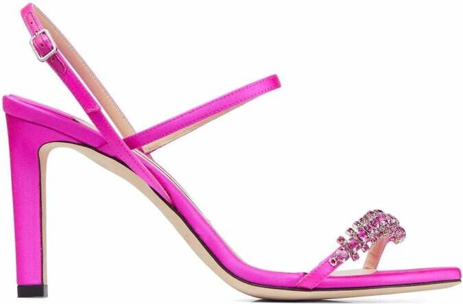 Jimmy Choo Meira 85mm sandals Pink