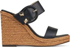 Jimmy Choo Melian 110mm mules Black