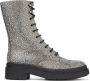 Jimmy Choo Nari crystal-embellished leather boots Silver - Thumbnail 1