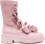 Jimmy Choo Nari leather ankle boots Pink - Thumbnail 1